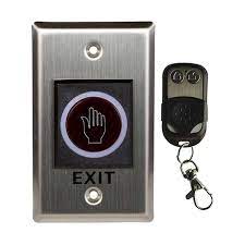 ZK K2S touchless exit button + remote control