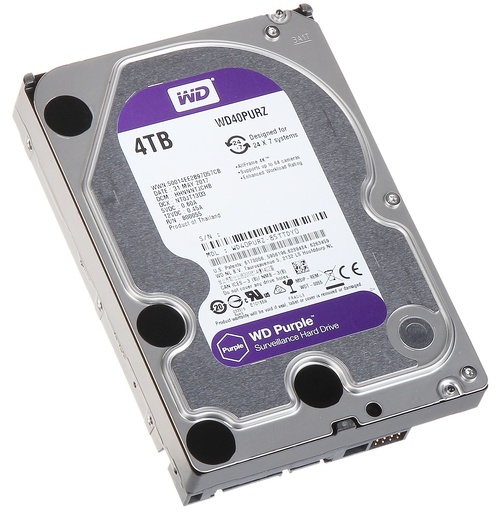 [WD4-PURZ] Western Digital 4TB Purple Surveillance Hard Disk